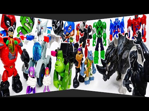 Black Panther & Teen Titans Go! Do Not Make Dinosaurs Angry~! #ToyMartTV