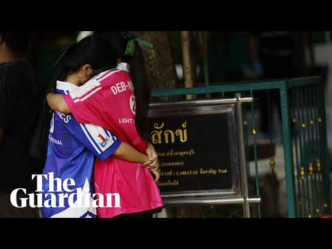 Students seek safety during Thai school shooting