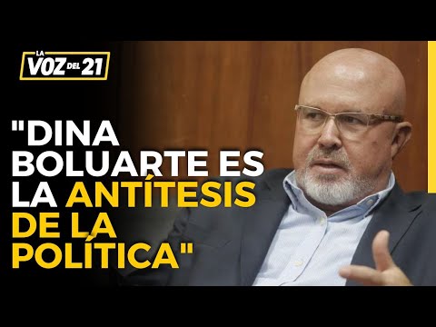 Carlos Bruce: Dina Boluarte es la antítesis de la política