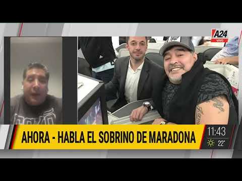 Diego Pérez MARADONA sobre la muerte de su tío: Hay rumores de que esto quedará en la nada