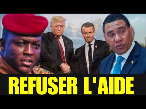 Ibrahim Traoré qualifie le Premier ministre jamaïcain Andrew Holness de lâche - RÉPONSE