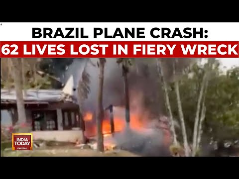 Brazilian Plane Crash: 62 Lives Tragically Lost in Sao Paulo Inferno