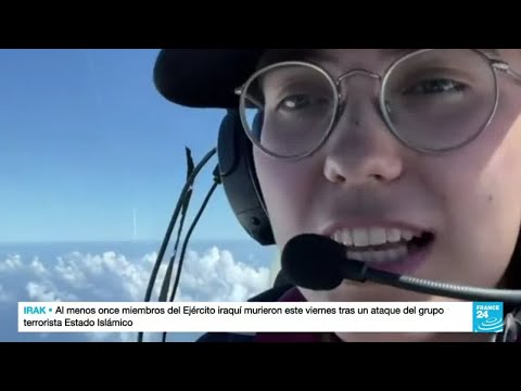 Zara Rutherford es la mujer más joven que ha volado en solitario alrededor del mundo