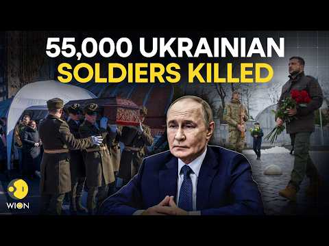 Russia-Ukraine War LIVE: 55,000 Ukrainian Soldiers Killed in War With Russia, Zelensky Says | WION