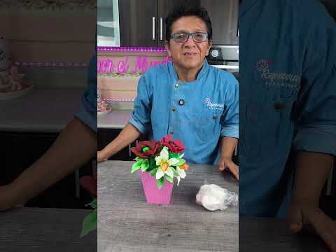 Anemonas y Narcisos en Pasta de Azúcar 🌹🌺 #viralshort  #cake  #fypシ゚  #viralvideo  #viralvideo