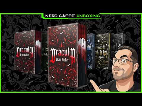 Gothic Novels 01: Dracula di Bram Stoker - HACHETTE - Nerd Caffè Unboxing
