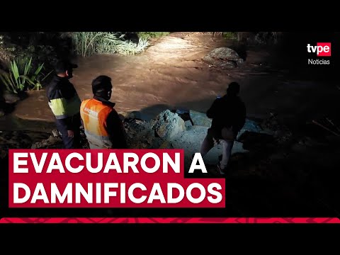 Huánuco: inundación por desborde de río Ucumaria causó daños a viviendas en Quisqui