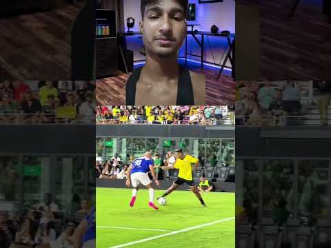 Ronaldinho 🤝 Yassine ⚔️ What a moment 🔥.mp4 #messi #cristianoronaldo #ronaldo