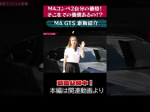 M4コンペ二台分の価格!そこまでの価値あるの!?【BMW M4 GTS F82】