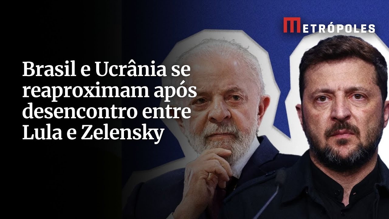 Brasil e Ucrânia se reaproximam após desencontro entre Lula e Zelensky