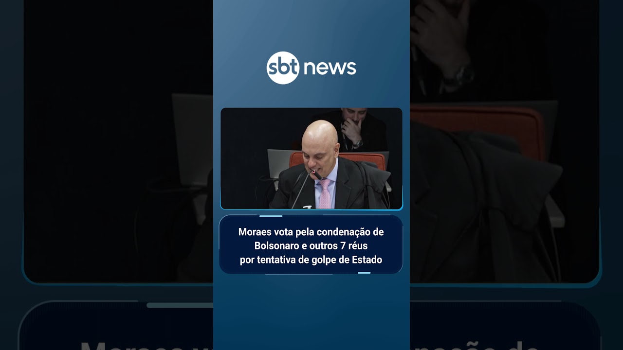 Moraes conclui voto e afirma que Bolsonaro liderou organização criminosa com apoio de militares