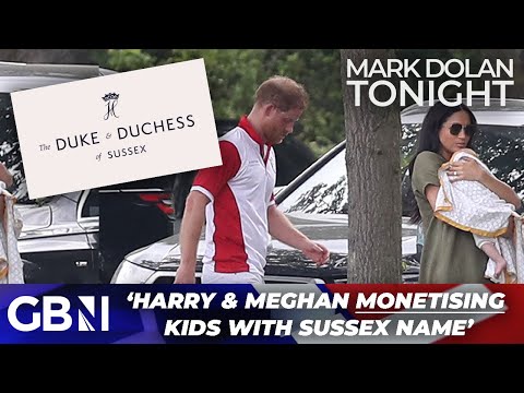 ‘They’re MONETISING the kids’ | Harry and Meghan DEFY palace and protocol to give kids 'Sussex' name