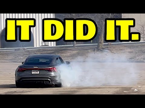 Our Audi Etron had a surprise after dumping it in thousands of pounds of rice.