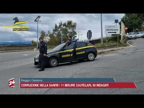 Reggio Calabria, Corruzione nella Sanità: 11 misure cautelari, 90 indagati