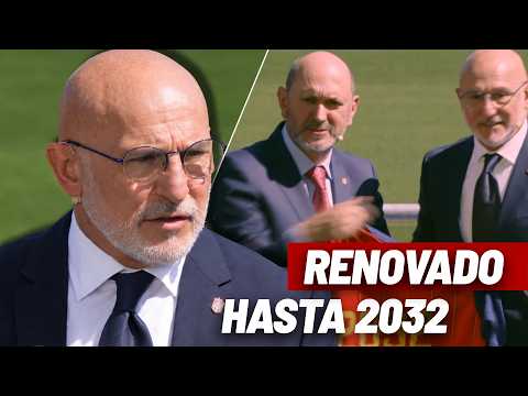 Luis de la Fuente renueva con España: "Que quede claro que es <strong>hasta</strong> 2032" I MARCA