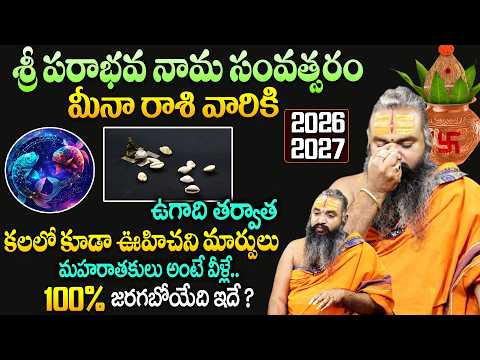 Sri krishnamacharya :మీనా రాశి వారికీ కలలో కూడా ఊహిచని మార్పులు వచ్చే 48 రోజుల్లో100% జరిగేది ఇదే.!!