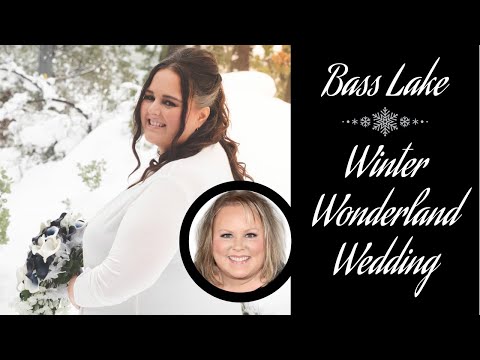 Bass Lake Winter Wonderland Wedding❄️M by Mickie