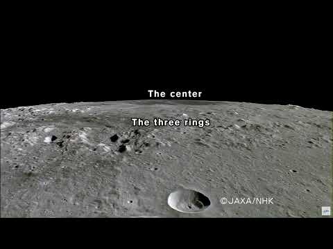 SELENE Orbiting the Moon | KAGUYA taking around Orientale basin