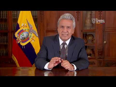 Cadena nacional del presidente Lenín Moreno 16-03-2020