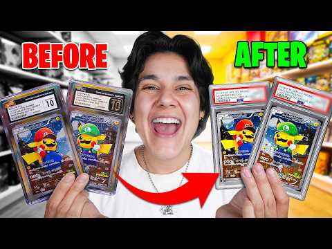 I Tried CROSS-GRADING My Rarest Pokémon Cards with PSA
