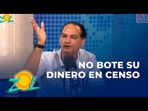 José Laluz al Presidente Abinader: ¨No bote su dinero en censo que eso no sirve para nada