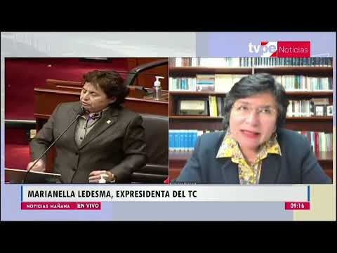 Noticias Mañana | Marianella Ledesma, expresidenta del TC - 15/07/2022