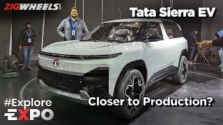 Tata Sierra | EV and ICE both! Auto Expo 2023 #exploreexpo