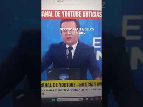 DELCY RODRIGUEZ SE VA ALERTA MAXIMA VENEZUELA #venezuela