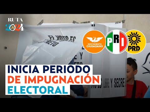 Elecciones 2024 | Tribunal electoral recibe más de 200 impugnaciones por parte de PAN, PRD Y MC