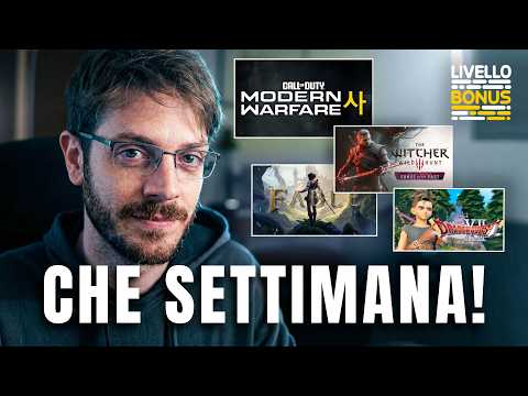 COD MW 4 in Corea e il ritorno di The Witcher 3: le news della settimana | LIVELLO BONUS