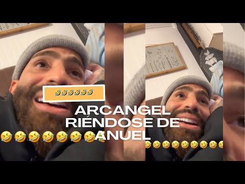 ARCANGEL RIÉNDOSE DE ANUEL AA #anuelaa #arcangel #rauwalejandro #jhaycortez #residente #cosculluela