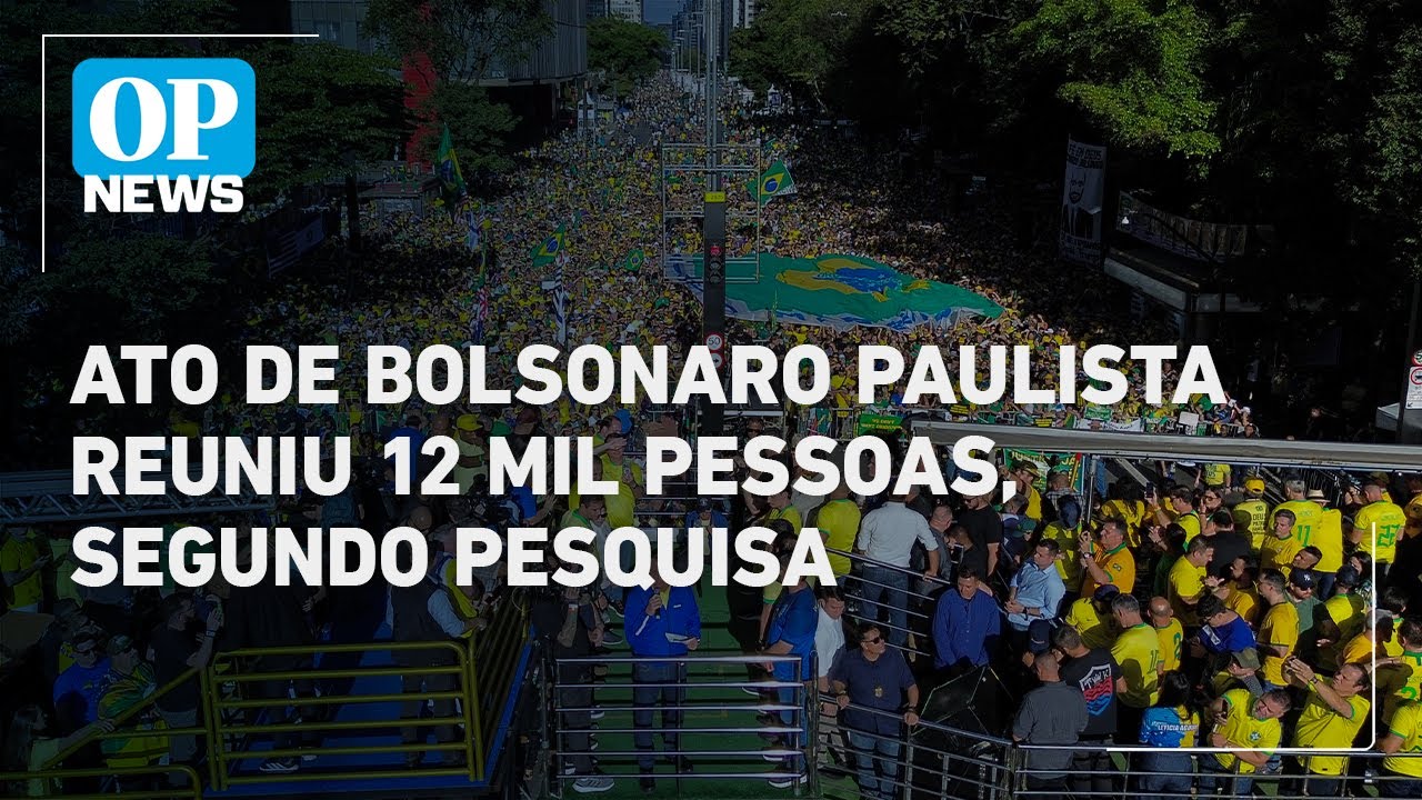 Ato de Bolsonaro na Paulista reuniu 124 mil pessoas segundo USP| O POVO News