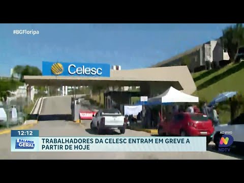 Trabalhadores da Celesc iniciam greve nesta segunda-feira