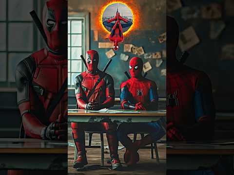 Deadpool And Spiderman Is Best Friend 💀🥶#shorts