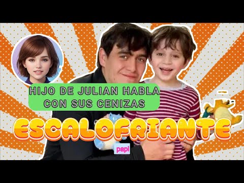 Hijo de Julián Figueroa habla con las C3nizas de su papá... ¡¡¡ESTO LE PREGUNTA!!!