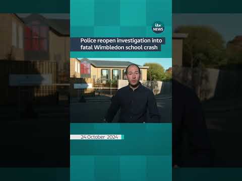 Police reopen investigation into fatal Wimbledon school crash#itvnews #shorts