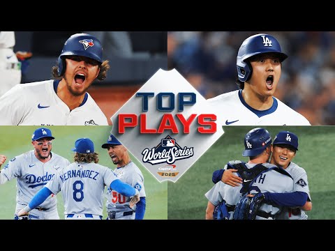 Top 10 Plays of the 2025 World Series! (Dodgers vs. Blue Jays - 7 game CLASSIC)