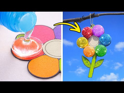 🎉 Crea Accessori Colorati in Modo Semplice! 🌈 Idee Divertenti per la Tua Casa e.