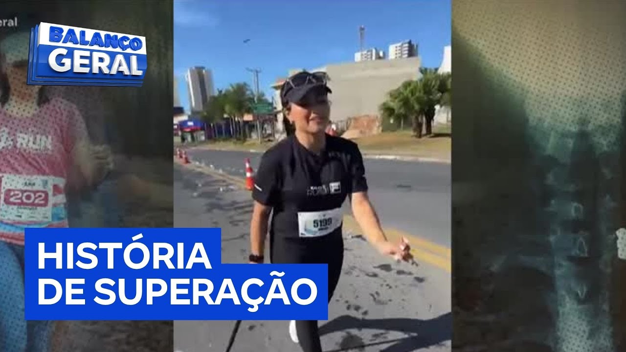 Mulher recupera movimento das pernas e corre maratona após receber diagnóstico de tetraplegia