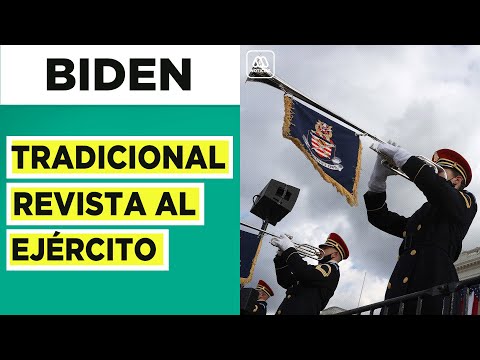 EEUU | Así fue la revista a las Fuerzas Armadas, la histórica tradición que realizó Biden hoy