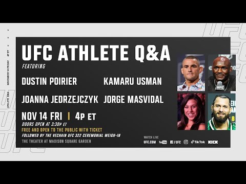 UFC Fighter Q&A