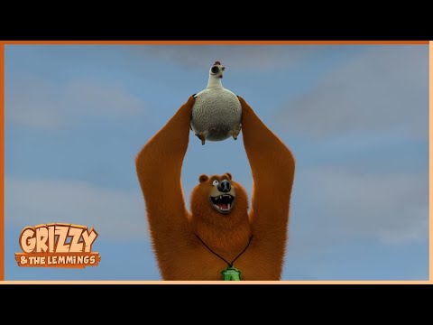 Hold-Up, Hens & Yummy | Grizzy & the lemmings 🐻🐹