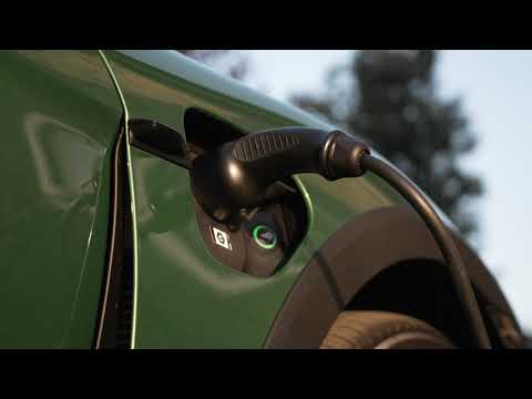 Andersen EV Home Charger On A Porsche Taycan 4S Cross Turismo