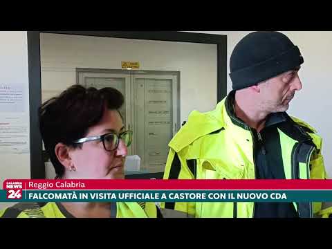 Reggio Calabria: Falcomatà in visita ufficiale a Castore con il nuovo Cda