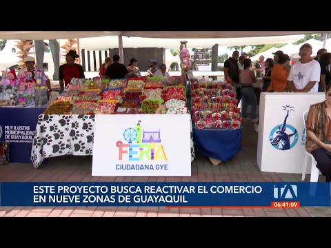 Municipio impulsa el proyecto de mercados temporales en Guayaquil