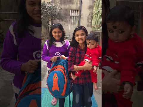 Bhai behen ka pyar 😍 village school life#shorts#viral#funny#sister#bhai