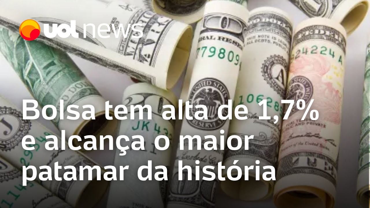 Bolsa bate recorde após dados da inflação e isenção do IR Dólar cai