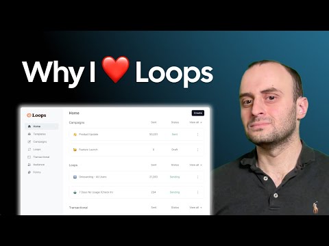 Why I love using Loops for drip email campaigns and how to use it.