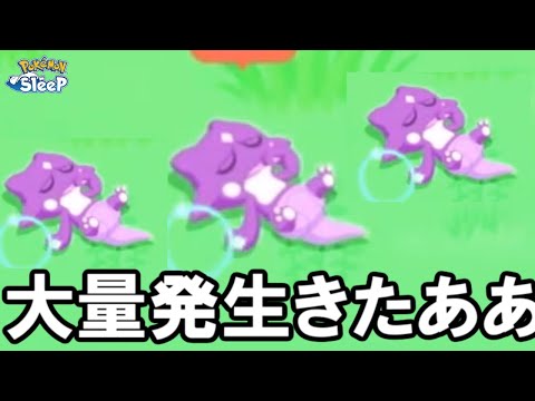 やっとイベントが始まりました。【ポケモンスリープ】