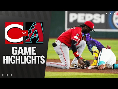 Reds vs D-backs Game Highlights (8/23/25) | MLB Highlights